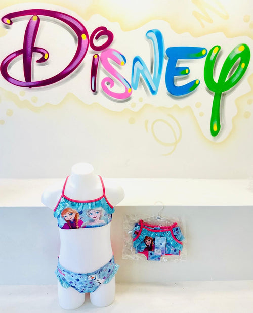 Costume Bimba Due Pezzi Fascia e Slip Frozen