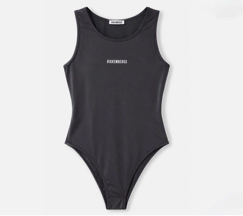Body a Spalla Larga Microfibra Donna Bikkembergs
